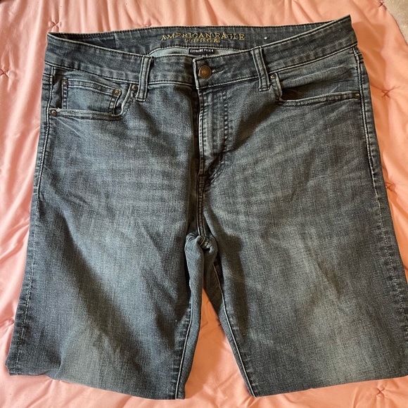 American Eagle Straight Leg Men’s Jeans size 36x32 - Picture 3 of 7